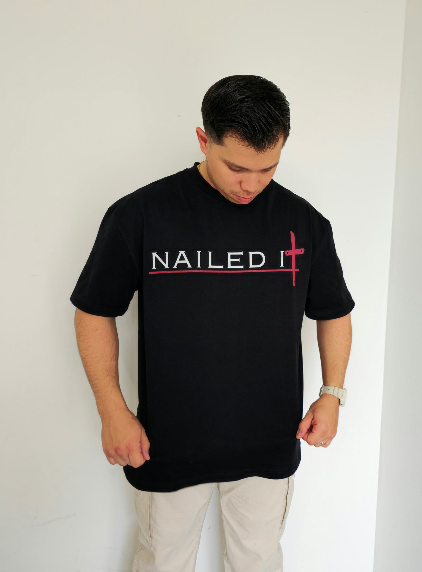 "Nailed it" Unisex Loose T-Shirt (230GSM)