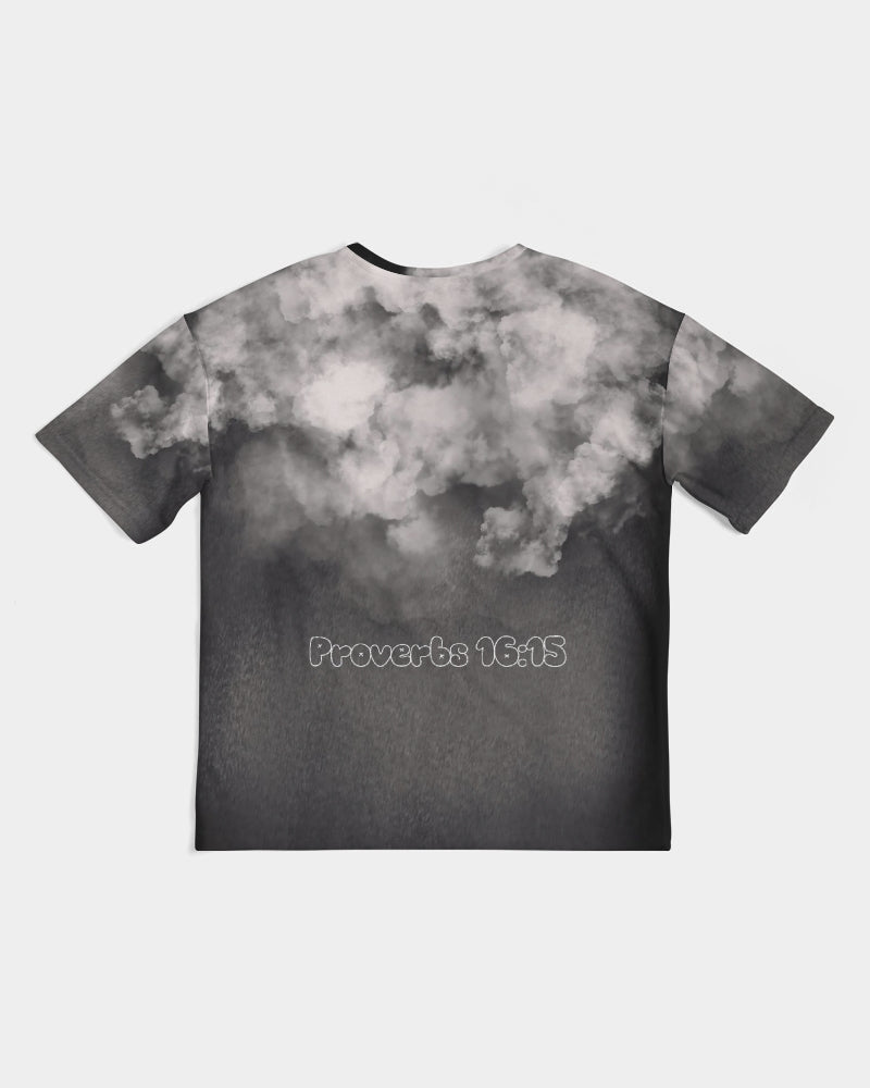 "There is a Cloud" Unisex AOP Premium Oversized Tee