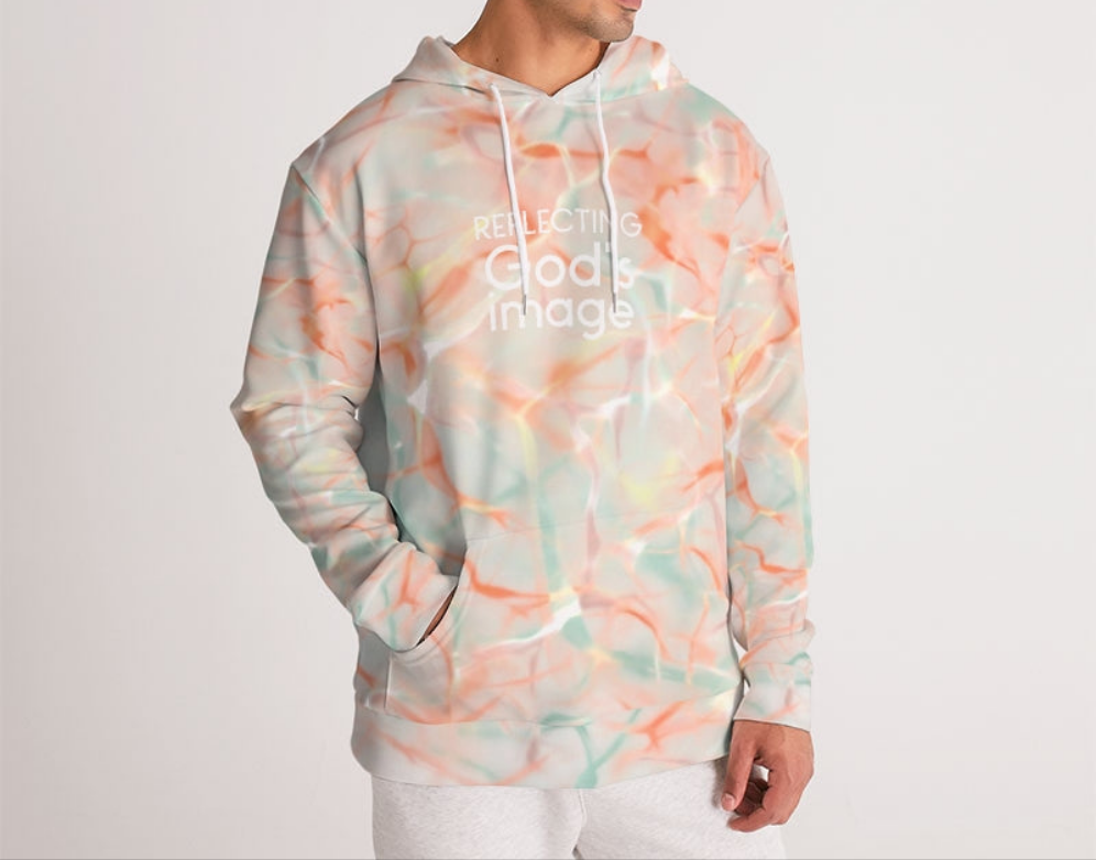 "Reflecting God's Image" Unisex AOP Hoody