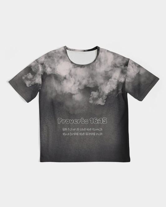 "There is a Cloud" Unisex AOP Premium Oversized Tee